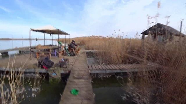 Ловим карася в мороз.Орлянка,Крым. смотреть онлайн