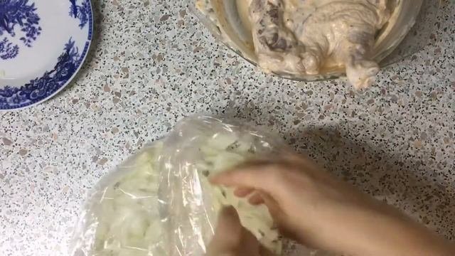Курица запечённая в рукаве