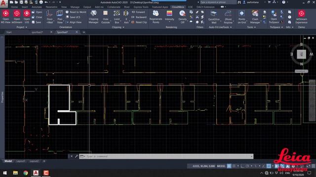 A very quick introduction to Leica CloudWorx for Autocad смотреть онлайн