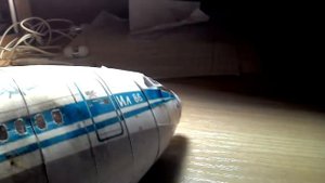 Ил 86 из бумаги