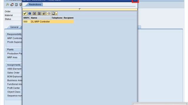 Demo 6.5 Create Production Order смотреть онлайн