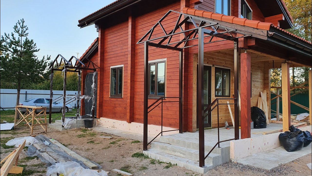 Самодельный сборный навес. Проектируем в sketchup. Пригоден для самостоятельной сборки на участке