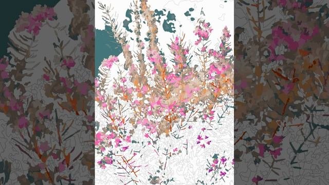 Картина по номерам на холсте 