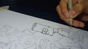 Drawing The simpson