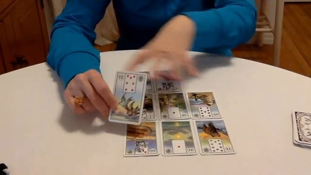 Расклад 3 на 3 на отношения - Гадание на картах Ленорман - Колена