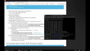 Установка КриптоПро CSP и КриптоПро ЭЦП Browser plug-in на ОС "ОСнова"
