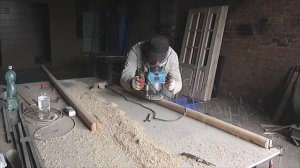 Как сделать круглый поручень для лестницы, ограждения. Круглый поручень для перил.