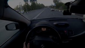 Рено Меган 3 от первого лица | Renault Megane III first-person view | Обзор с места водителя