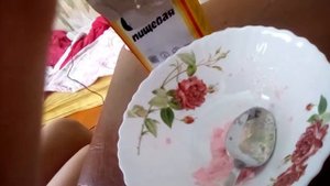 Слайм из трёх ингредиентов без клея без маски пленки и без тетрабората натрия