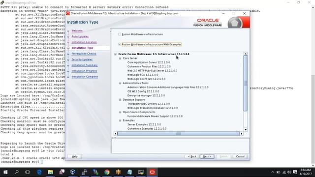 Weblogic - Installing Fusion Middleware