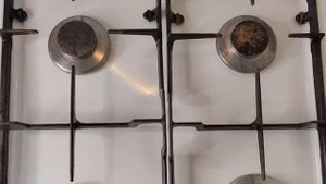 Самая эффективная чистка решётки газовой плиты #ремонт #renovation
