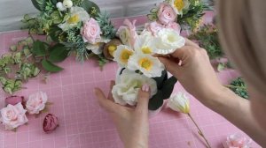 Весенняя композиция "Кашпо"