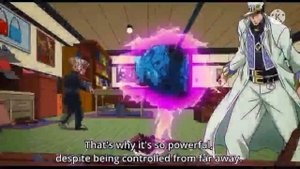 Outside of Jotaro’s “Star Platinum:The World”