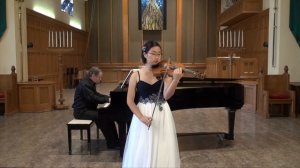 Abigale Wee - Violin Concerto in A minor, Opus 82 - Alexander Glazunov