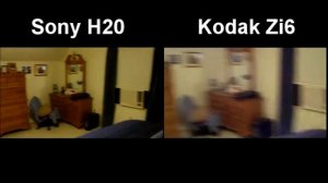 Kodak Zi6 vs My New Sony Cybershot DSC-H20