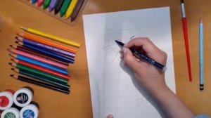 Рисуем Котёнка легко и просто