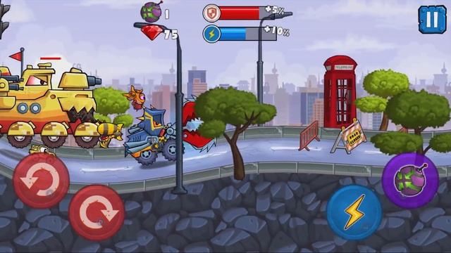 СРАЖЕНИЕ СО ВСЕМИ БОССАМИ car eats car 3 хищные машинки от Фаника. смотреть онлайн