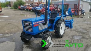 Купить японский трактор Iseki TU 1700 с фрезой в кредит или рассрочку за 360 000 руб. PROGRESS-AVTO