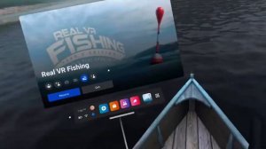 Fishing in the Rain. Real VR Fishing on Oculus Quest