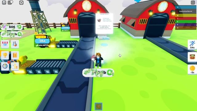 I Built A Max Level Farm Factory! - Farm Factory Tycoon Roblox смотреть онлайн