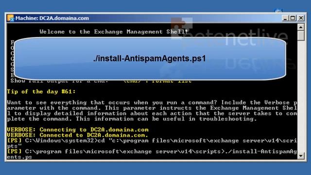 Exchange 2010 - Install Anti-Spam Agents смотреть онлайн