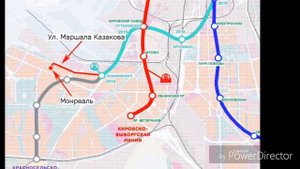 Строительство станции метро Путиловская