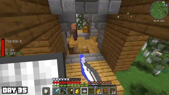 I Survived 100 Days in HARDCORE Modded Minecraft 1.17.1... NEW