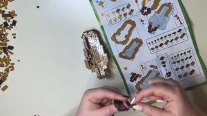 Mini Building Blocks. Bison. Lego. Конструктор из миниблоков.