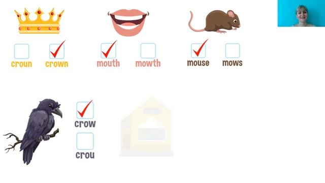 13 Английский. Читаем с нуля. Digraph “ow”.