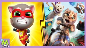 Говорящий Том vs Крошка-Котенок Гонщик.Кошачий Челлендж на Скорость.Какая Игра Круче