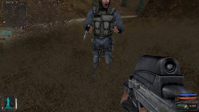 Баг с зомбированными в игре STALKER: Тень Чернобыля