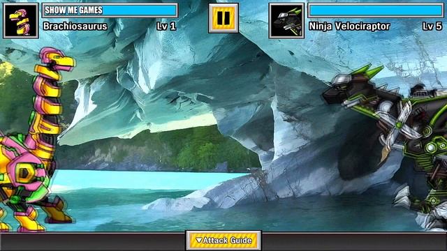 Ninja Velociraptor Helicopter + Terminator T-Rex Car | Dino Robot Battle Arena смотреть онлайн