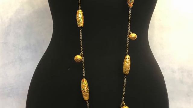 Коллекция украшений TESORO - SOLAMENTE (укороченная версия) Марины Михиной | Murano glass