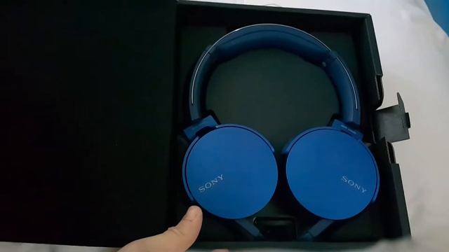 Unboxing headphone da Sony modelo MDR-XB550AP смотреть онлайн