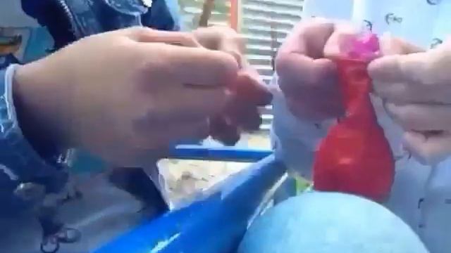 Делаем шарик анти-стресс) Первый видик)) Не судите строго :з смотреть онлайн