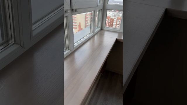 Подоконник из массива ясеня ?#стройка #ремонт #интерьер #мебельизмассива #мебельназаказ