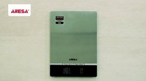 Распаковка кухонных весов / Unpacking of kitchen scales ARESA AR-4314