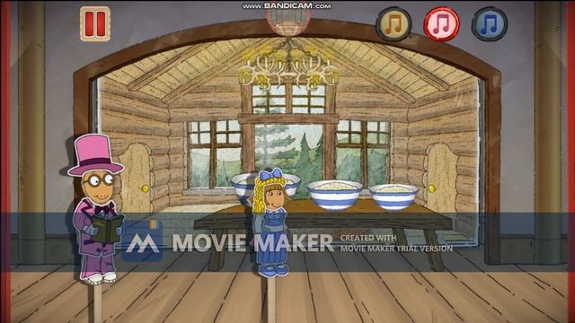 Arthur's Puppet Theater Presents: Goldilocks and the Three Bears (Game 9) смотреть онлайн