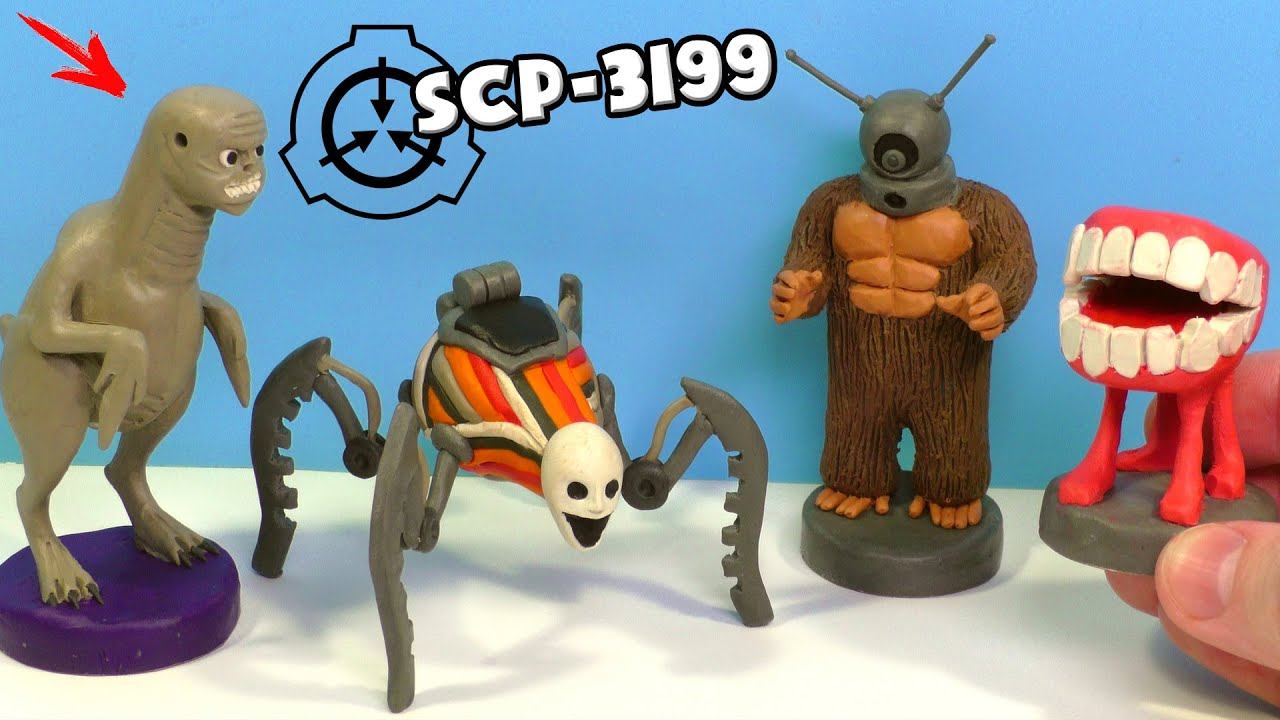 SCP-3199 Двуногие без перьев, SCP-2427, SCP-2006 и SCP-4910. Видео Лепка