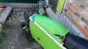 Самодельный электромотоцикл 10 лет спустя!!!