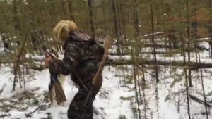 Охота на соболя в Якутии