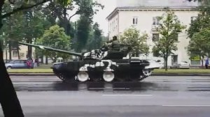 Танковый дрифт в Минске
