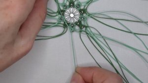 КУЛОН МАКРАМЕ. MACRAME PENDANT.