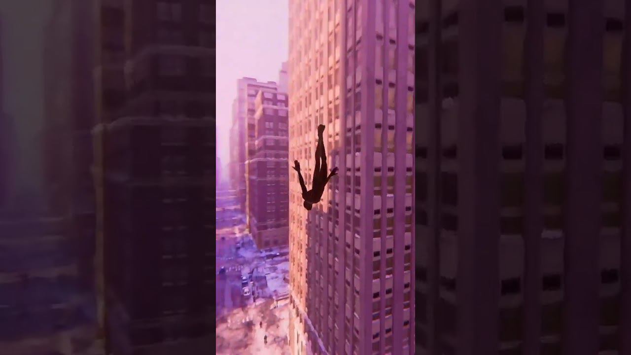 Miles Morales BREAKS his BONES - Spider-Man PC/PS5 #milesmorales #новостиигр #shorts #spiderman