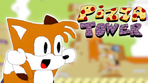 Miles Tails Prower в Pizza Tower - Мод на Pizza Tower