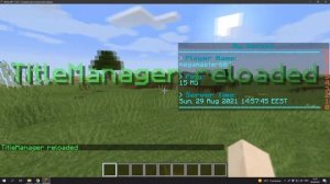Как починить и настроить Title Manager / Как сделать Tab и Scoreboard