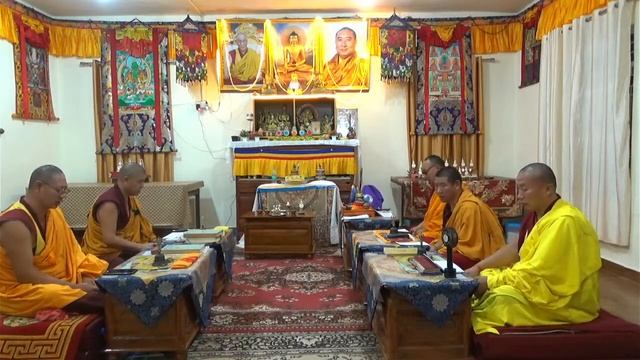 Молебен Будды Медицины, дхарани Богини Парнашавари, Часум, Сержем, Янгуг. 8.08.2023 смотреть онлайн