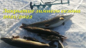 СУПЕР ЩУКА на жерлицы!!! Закрытие зимнего сезона на озере Воже 2022!!! #Winter fishing on Lake Vozhe