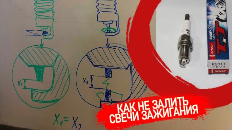 КАК ЗИМОЙ НЕ ЗАЛИТЬ СВЕЧИ И ПРАВИЛЬНО ЗАПУСТИТЬ ДВИГАТЕЛЬ #Shorts #sparkplug