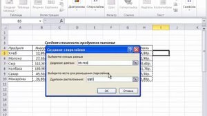 Excel 2010 для начинающих 19 Инфокривые